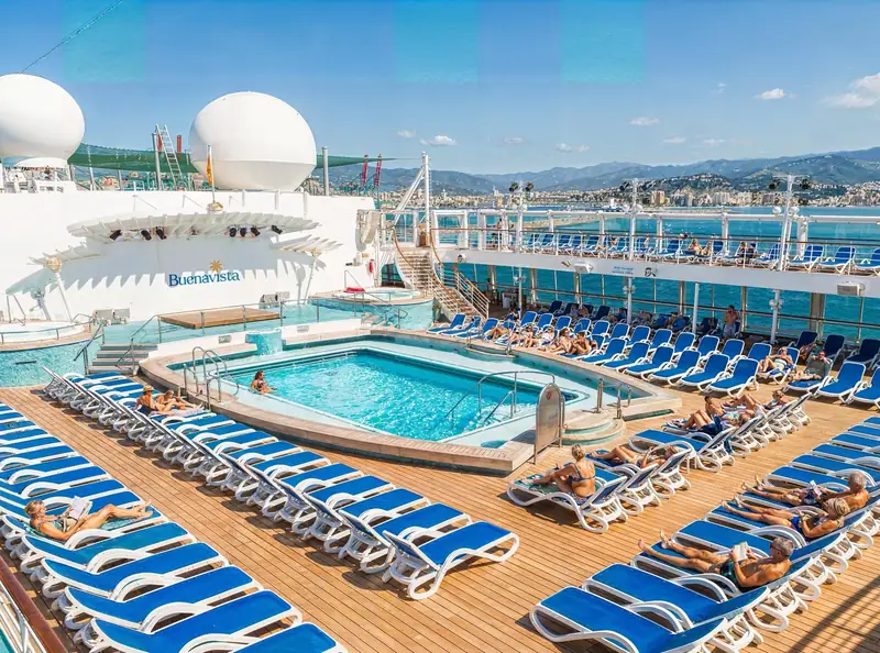 Deck das piscinas
